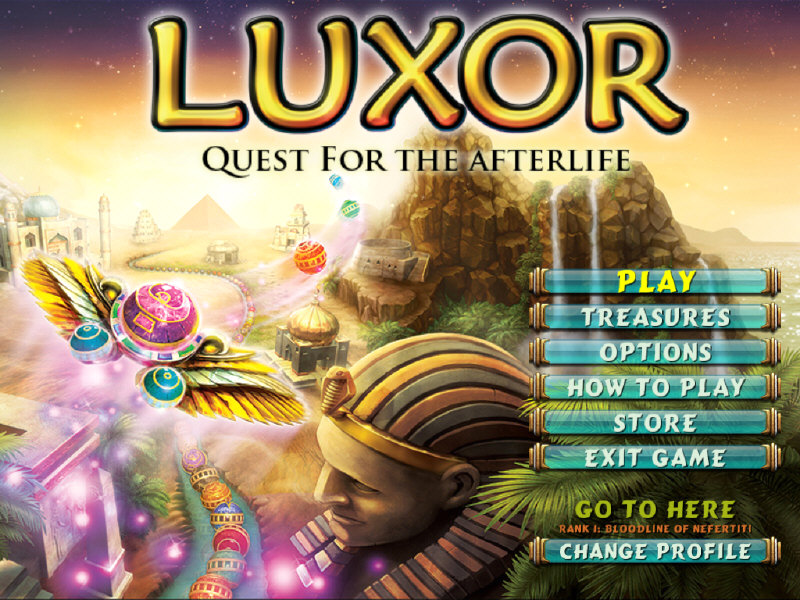 《埃及祖玛4之探索永恒》(Luxor Quest For The Afterlife)绿色破解版