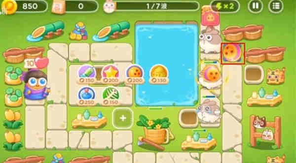 保卫萝卜4夏日垂钓第1关怎么快速通关?保卫萝卜4夏日垂钓第1关通关攻略