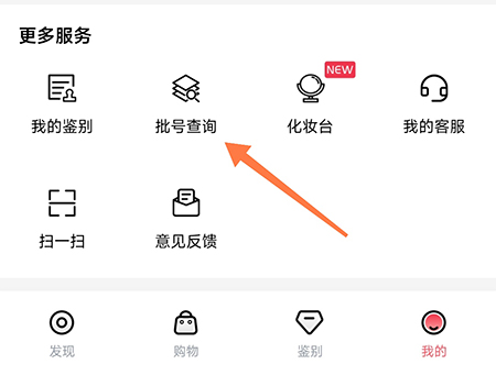 维鉴怎么查询批号
