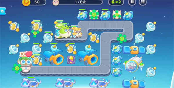 保卫萝卜4太空穿越第10关怎么通关?保卫萝卜4太空穿越第10关攻略