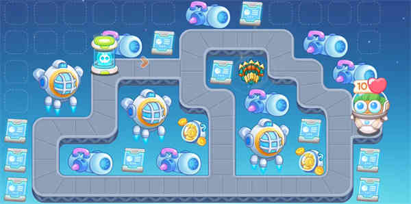 保卫萝卜4太空穿越36关怎么通关?保卫萝卜4太空穿越36关攻略