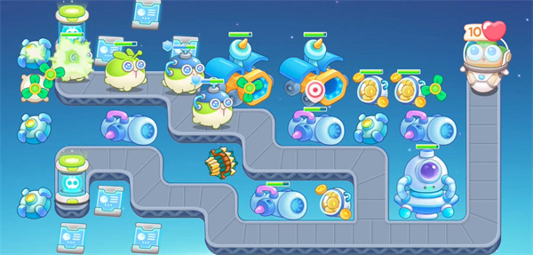 保卫萝卜4太空穿越第1关怎么通关?保卫萝卜4太空穿越第1关攻略