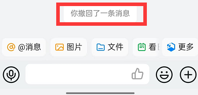 钉钉怎么撤回发出的消息
