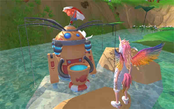 创造与魔法钓鱼机器人在哪里?创造与魔法钓鱼机器人位置攻略