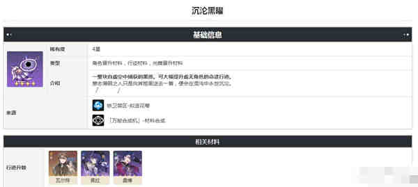 崩坏星穹铁道沉沦黑曜怎么得?崩坏星穹铁道沉沦黑曜获取攻略