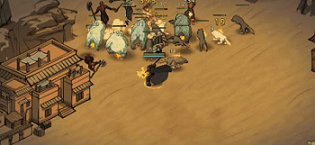 如何找到部落与弯刀的粮食