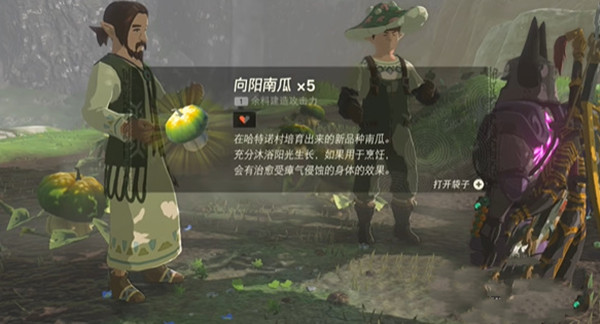 塞尔达传说王国之泪向阳南瓜怎么获取?塞尔达传说王国之泪向阳南瓜获取攻略