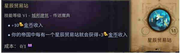 奇迹时代4星辰贸易站怎么造?奇迹时代4星辰贸易站制造攻略