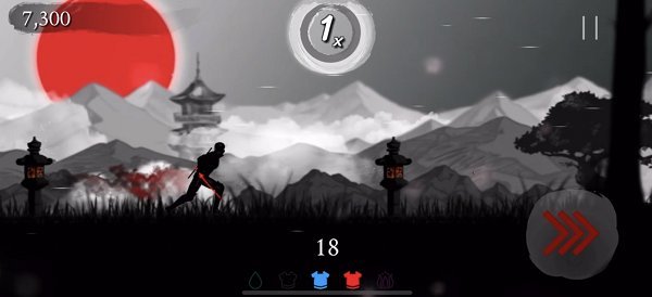忍者无尽跑手机内置修改器版：一款非常耐玩的跑酷游戏